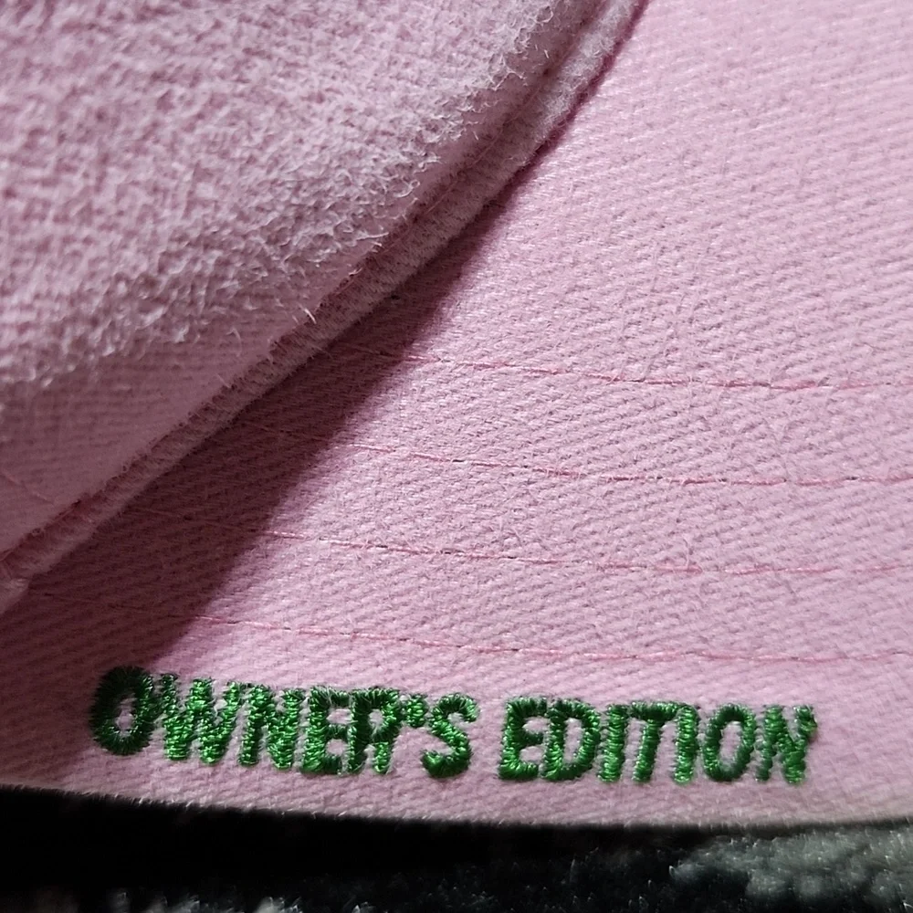 JOHN DEERE EMBROIDERED OWNERS EDITION PINK CAP HAT